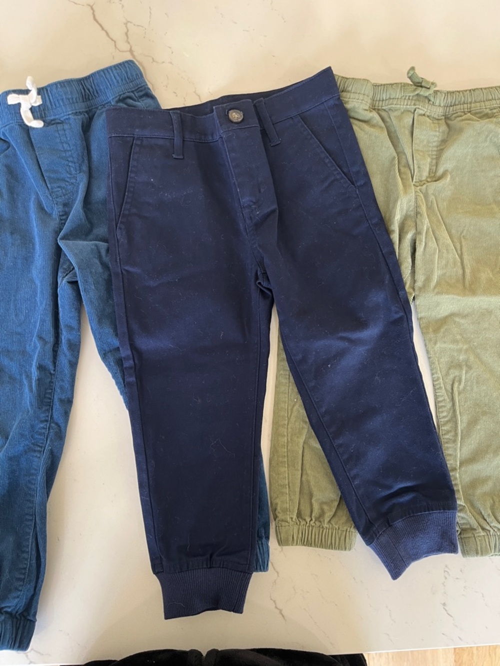 Janie & Jack Toddler Pants Set of 3* - Picture 2 of 5